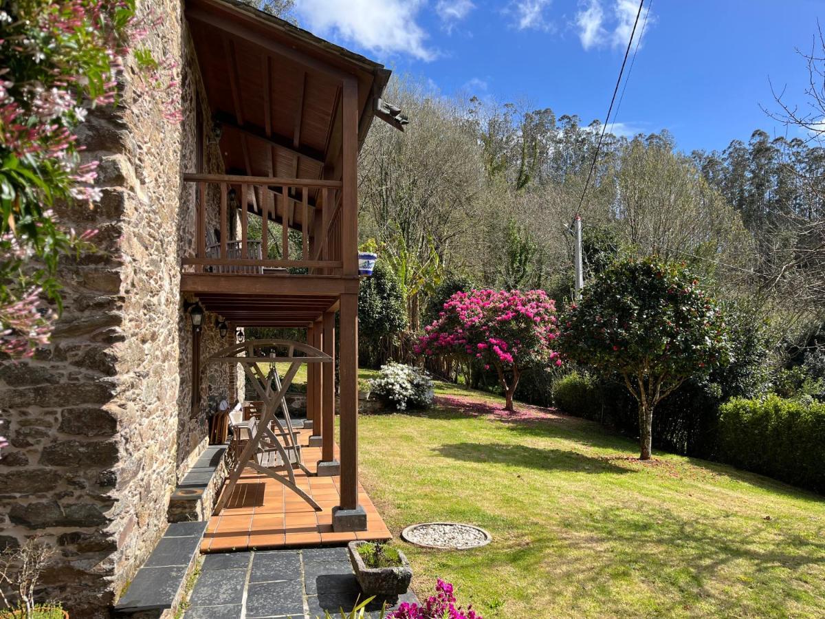 Casa Rural O Vilar Mera de arriba ภายนอก รูปภาพ