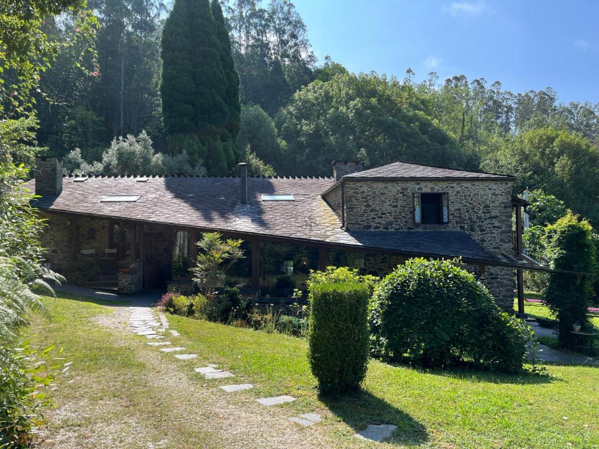 Casa Rural O Vilar Mera de arriba ภายนอก รูปภาพ
