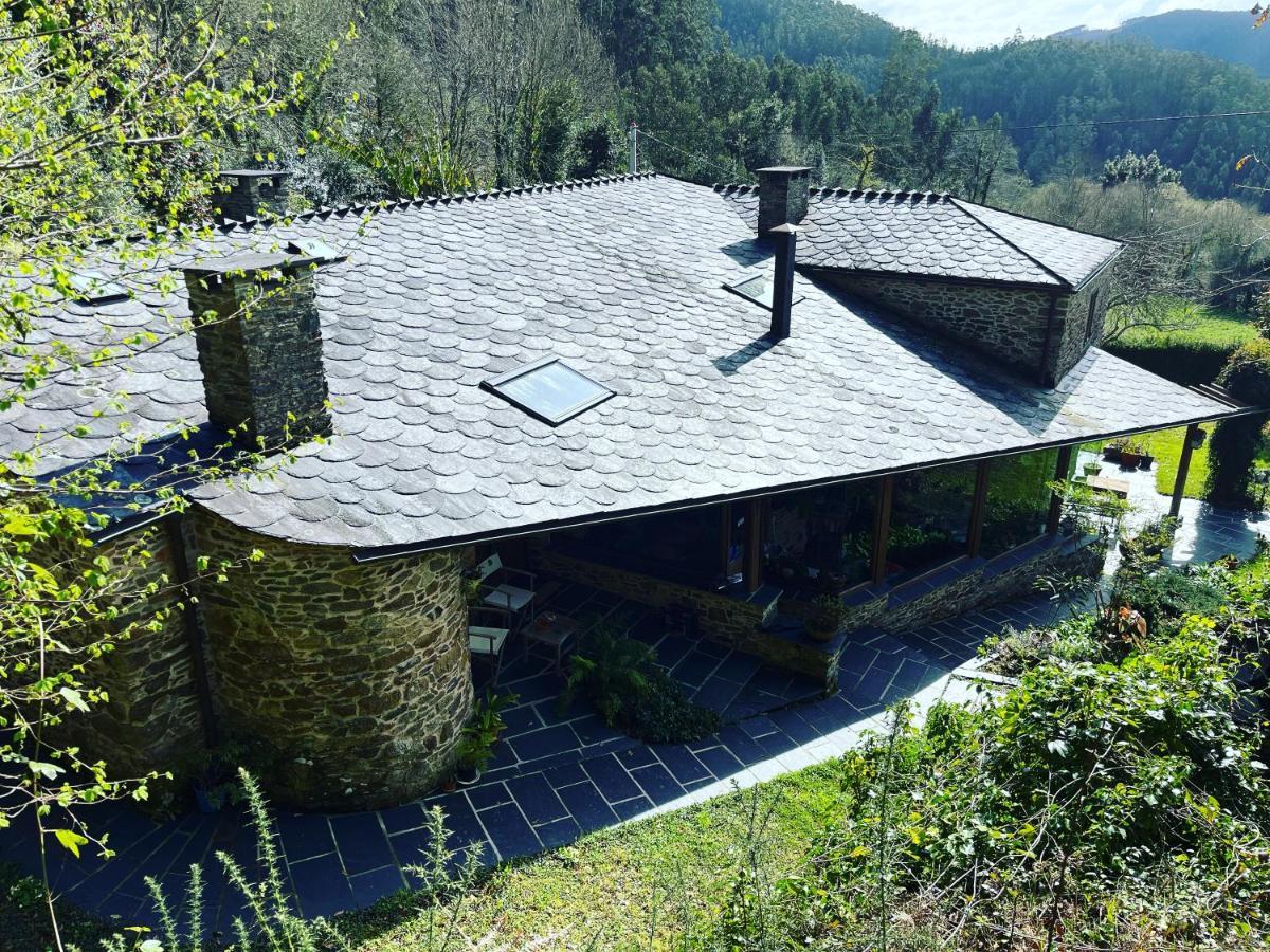 Casa Rural O Vilar Mera de arriba ภายนอก รูปภาพ