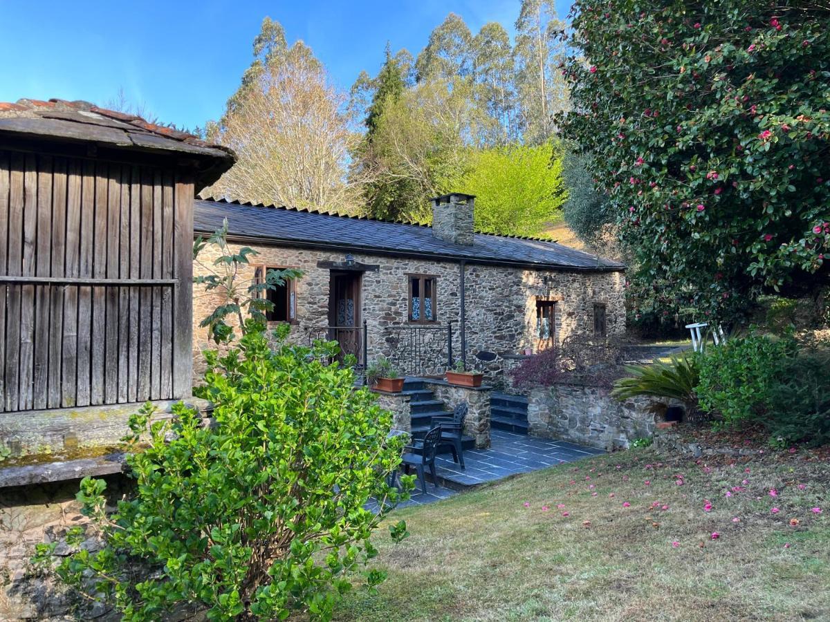 Casa Rural O Vilar Mera de arriba ภายนอก รูปภาพ