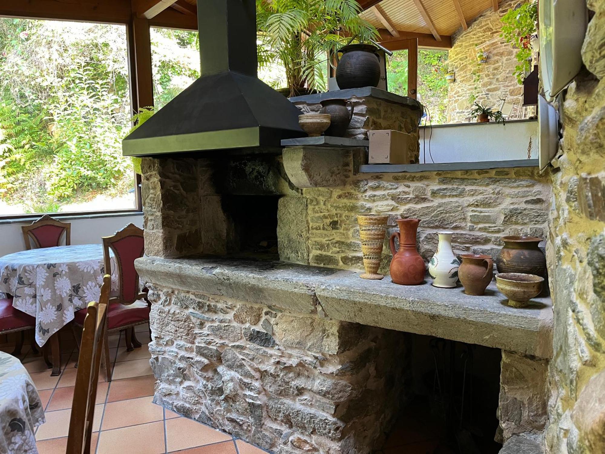 Casa Rural O Vilar Mera de arriba ภายนอก รูปภาพ