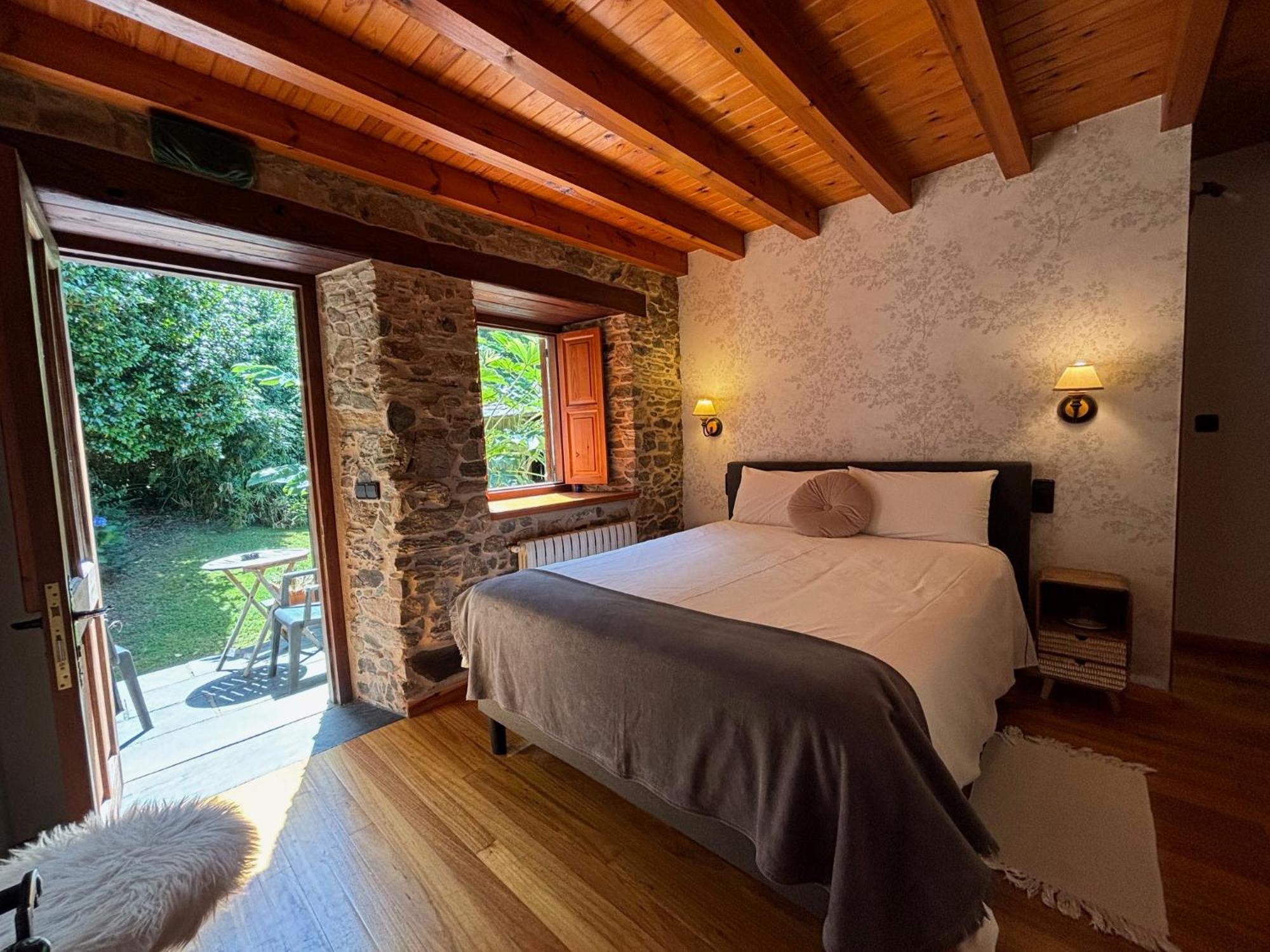 Casa Rural O Vilar Mera de arriba ภายนอก รูปภาพ